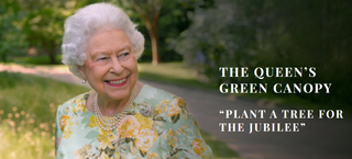 Plantar árboles para el jubileo de la reina Isabel II