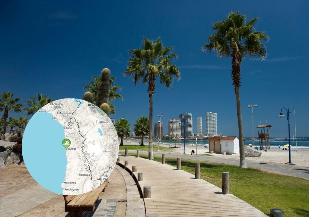 En el mapa de la app, las playas aparecen con un código de colores fácil de interpretar: las que están habilitadas, las que presentan riesgos, las que directamente están prohibidas.