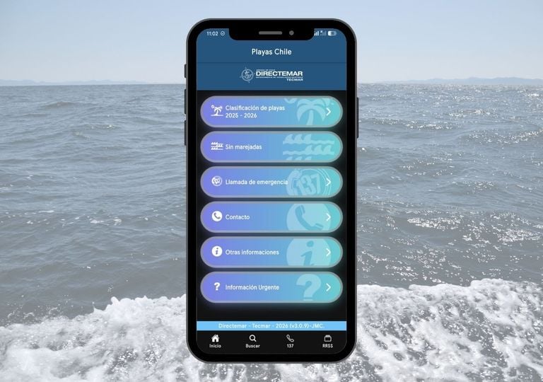 Playas Chile: la app gratuita de la Armada que muestra qu&eacute; playas est&aacute;n habilitadas y alerta sobre riesgos en el mar