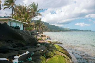 Playas hawaianas en retroceso