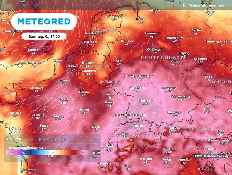 Pl&ouml;tzlich 36 Grad &ndash; im September! Wetterforscher stutzt: &bdquo;So nah am Rekord war es fast nie"