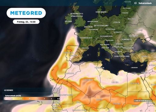 Pl&ouml;tzlich Hochsommer mit W&uuml;stenstaub: Diese Mischung haben wir 2026 noch nie gesehen