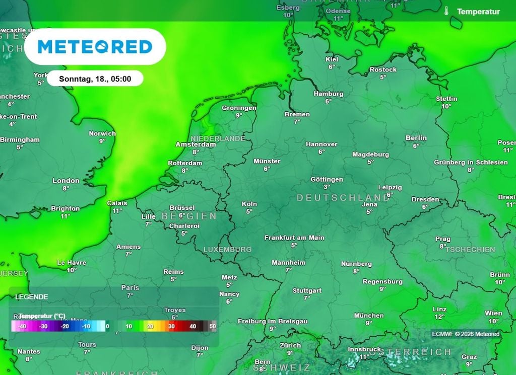 kalt, wetter, deutschland Es wird besonders in den Nächten ab dem Wochenende wieder spürbar kälter.