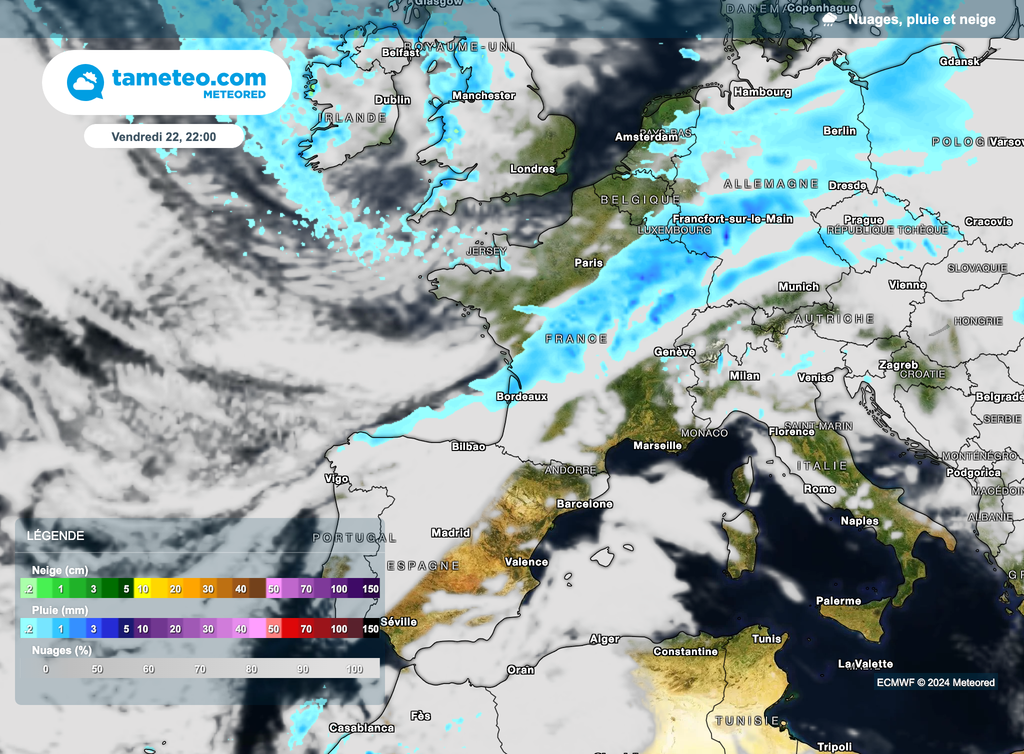 Le week-end prochain s'annonce agité côté ciel en France.