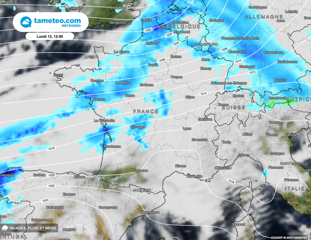 La météo restera automnale pour l'après-midi et soirée de votre lundi.