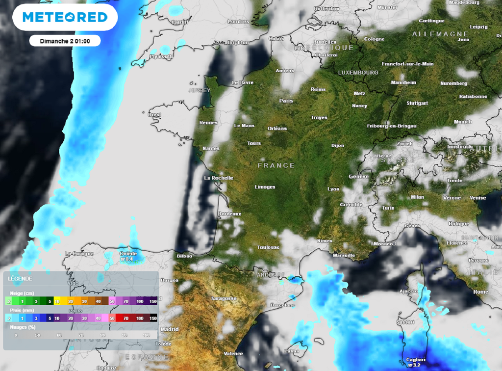 Avec le retour de l'anticyclone pour débuter le mois de février, le temps redeviendra sec partout en France.