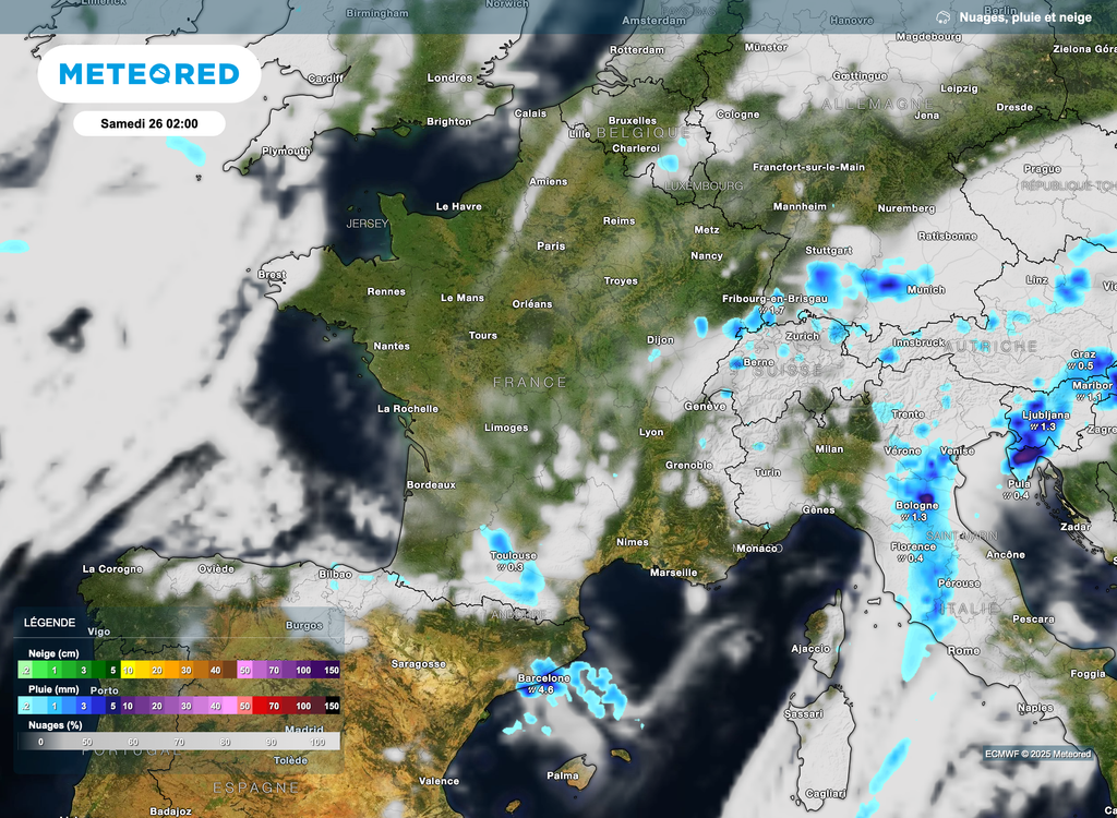 Une météo plus calme s'annonce en cours de nuit prochaine. Une météo plus calme s'annonce en cours de nuit prochaine.