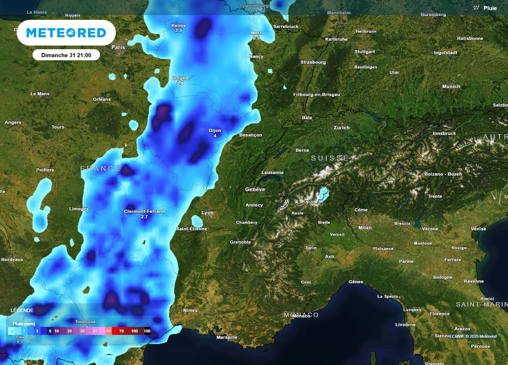 Perturbation dimanche soir