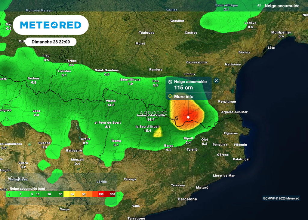 Plus d'un mètre de neige attendu sur les Pyrénées !