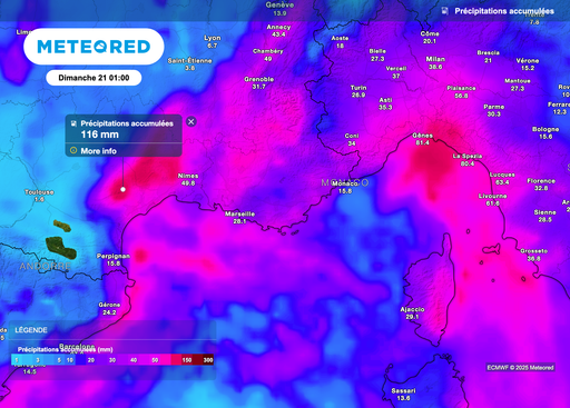 Plus de 100 litres d&rsquo;eau par m&egrave;tre carr&eacute; : l&rsquo;alerte aux fortes pluies maintenue entre ce soir et demain soir en France
