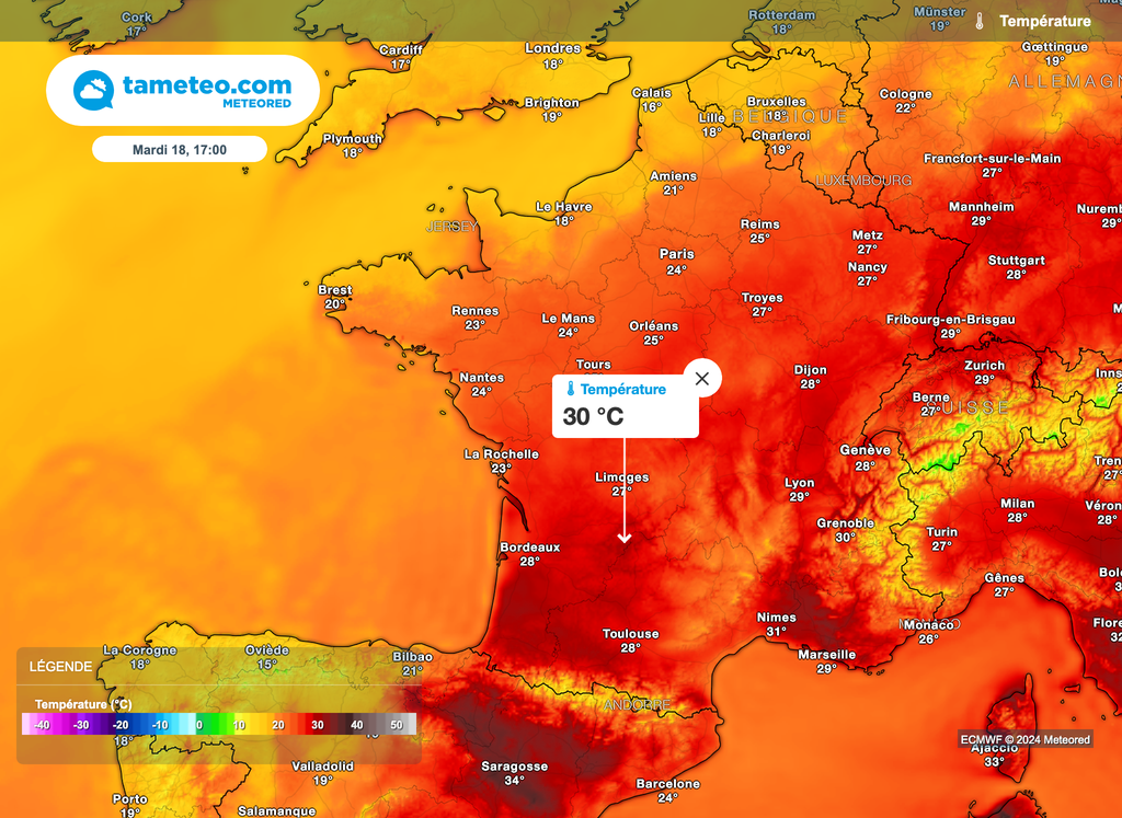 Rapidement, la chaleur gagnera une grande partie de la France mardi. Rapidement, la chaleur gagnera une grande partie de la France mardi.