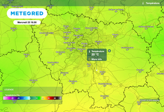 Plus de chaleur &agrave; Paris qu&rsquo;&agrave; Marseille ! Demain, le vent du sud provoquera une forte hausse des temp&eacute;ratures sur le nord
