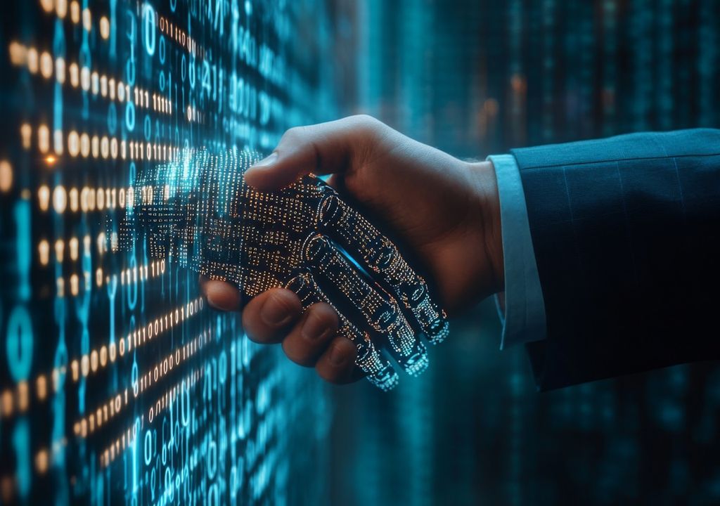 ia robot inteligencia artificial aprendizaje automático