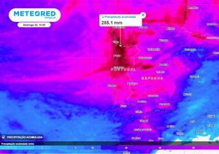 Poderosa Depressão Aline sucede a Babet em Portugal: saiba que regiões serão mais fustigadas por chuva e vento na quinta