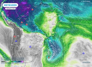 Poderoso ciclone no oceano impulsiona massa de ar frio no Brasil, com risco de geadas; confira a previsão