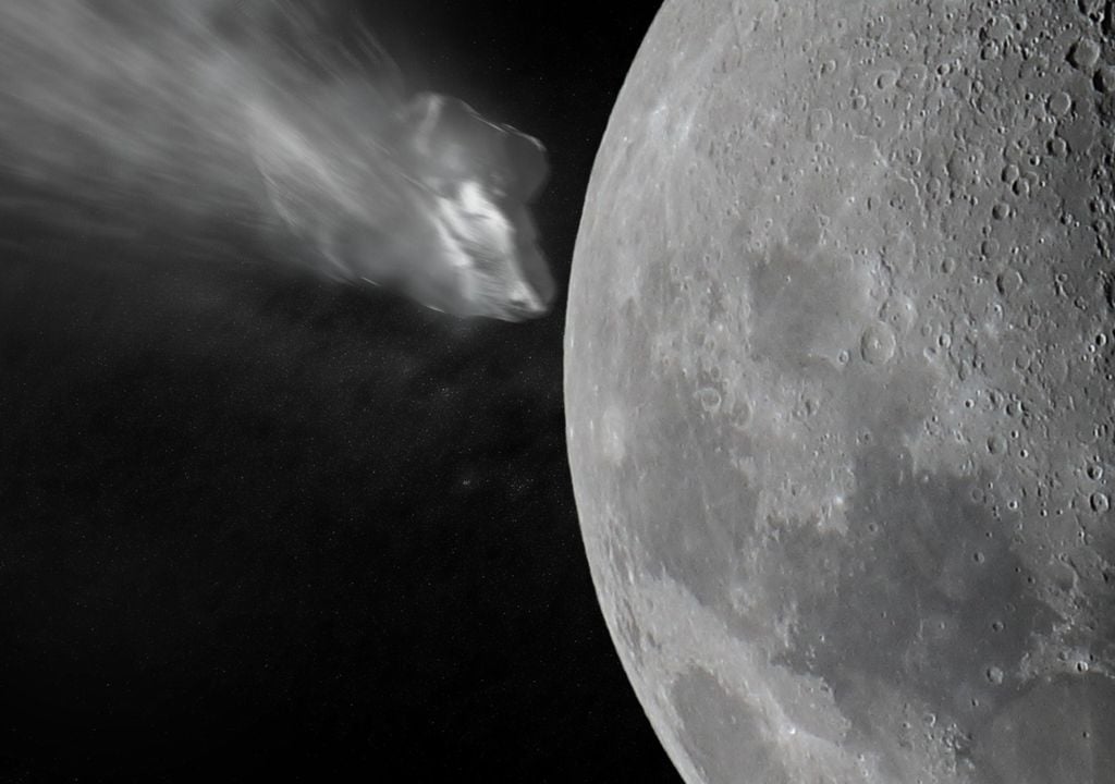 asteroide 2024 YR4 Luna Tierra riesgos meteoros asteroide 2024 YR4 Luna Tierra riesgos meteoros