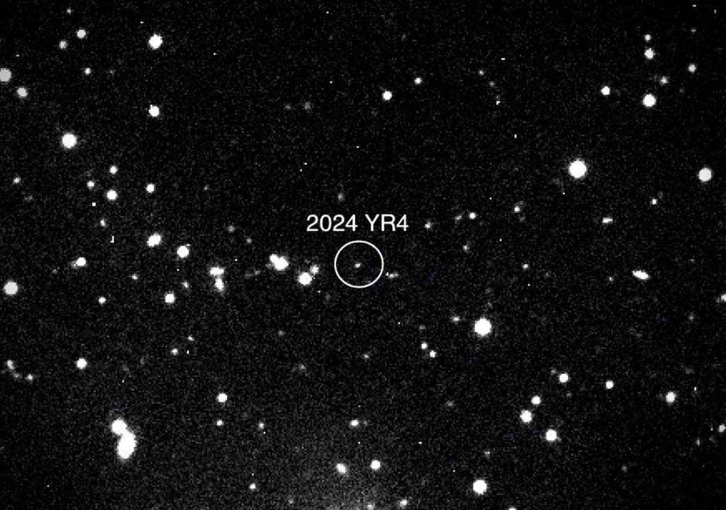 asteroide 2024 YR4 Luna Tierra riesgos meteoros asteroide 2024 YR4 Luna Tierra riesgos meteoros