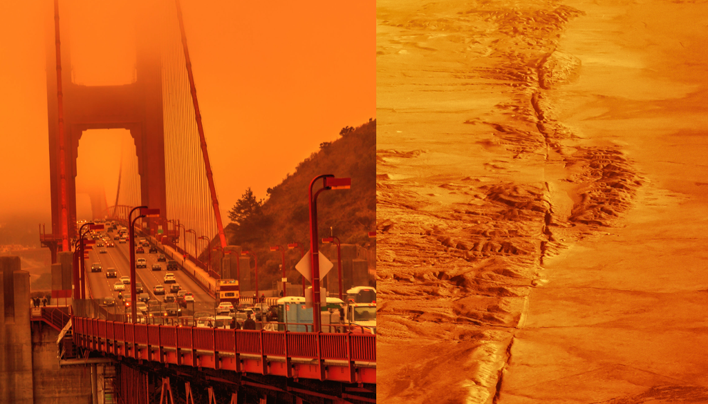 En el Norte de California la posibilidad de ocurra un terremoto es latente, manteniendo una alta actividad sísima por la falla de San Andrés y la posible vinculación sísmica con la Falla Cascadia.