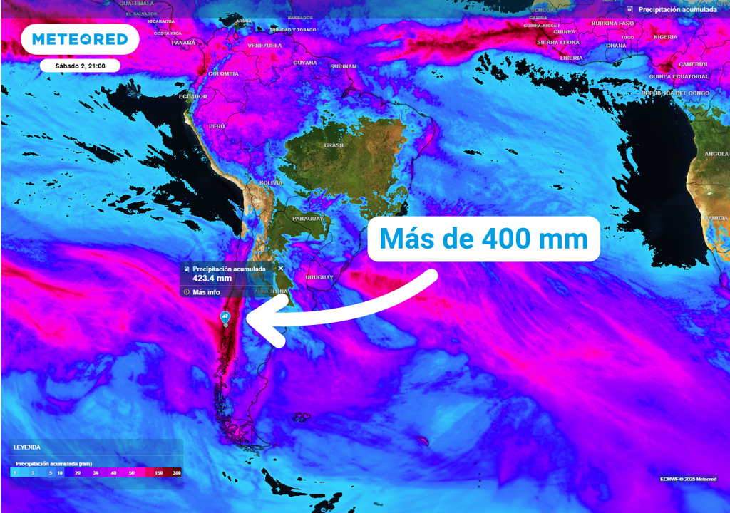acumulados previstos infografía
