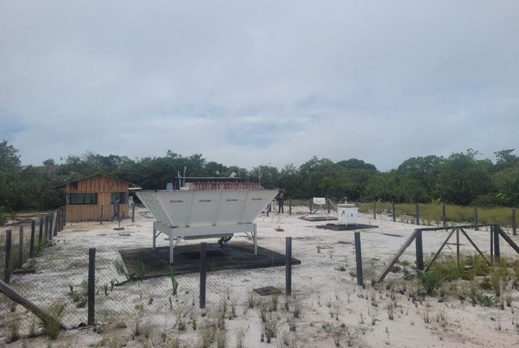 Estrutura fica localizada em São Sebastião do Uatumã — Foto: Divulgação