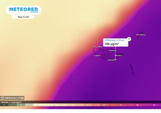 Poeiras do Saara aproximam-se da Madeira e os níveis de PM10 aumentam consideravelmente!
