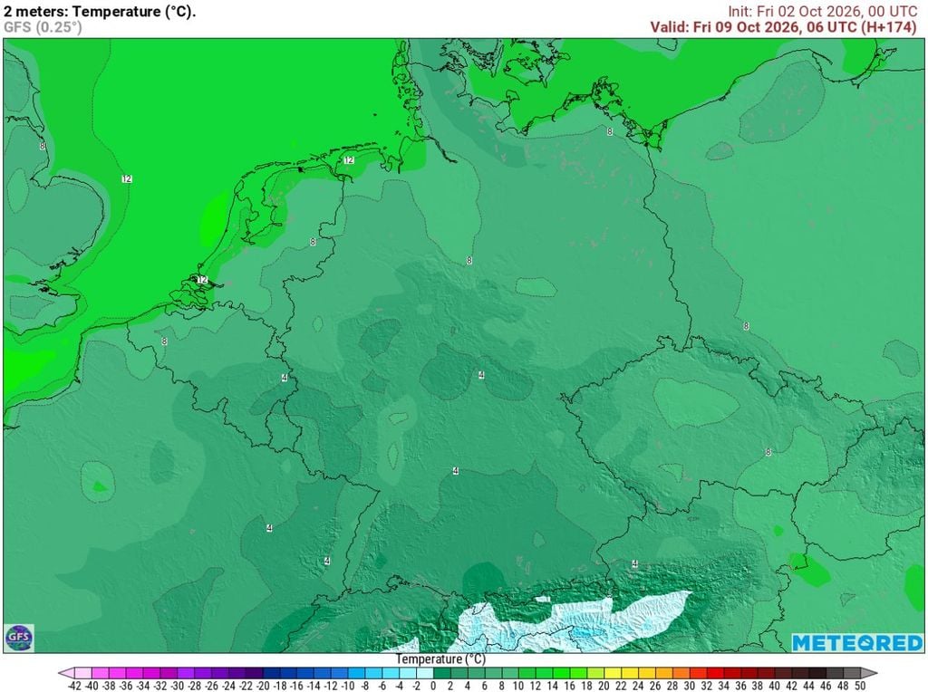 kalt, wetterwechsel, deutchland Es wird zum zweiten Oktoberwochenende hin deutlich kälter. Nachts droht dann sogar Bodenfrost.