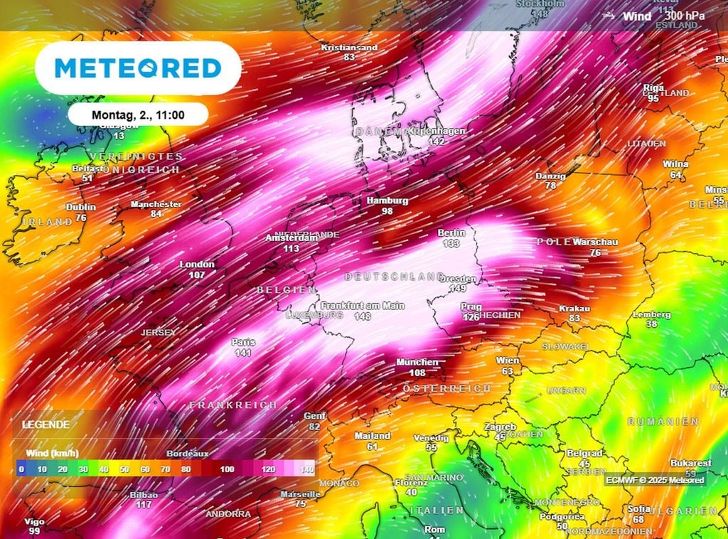 jetstream, gewitter, unwetter jetstream, gewitter, unwetter