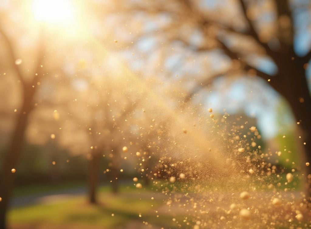 Si creías que las lluvias "limpian" la atmósfera de polen... siento decirte que si eres alérgico, debes prepararte