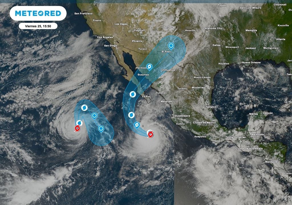 En su trayectoria "Polo" pudiera impactar en tierra 2 veces como huracán. En su trayectoria "Polo" pudiera impactar en tierra 2 veces como huracán.
