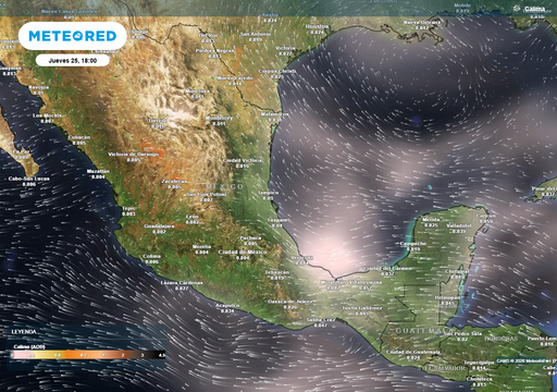 Polvo del Sahara arribar&aacute; hoy jueves, mientas ondas tropicales cruzan con tormentas fuertes en Occidente y Centro