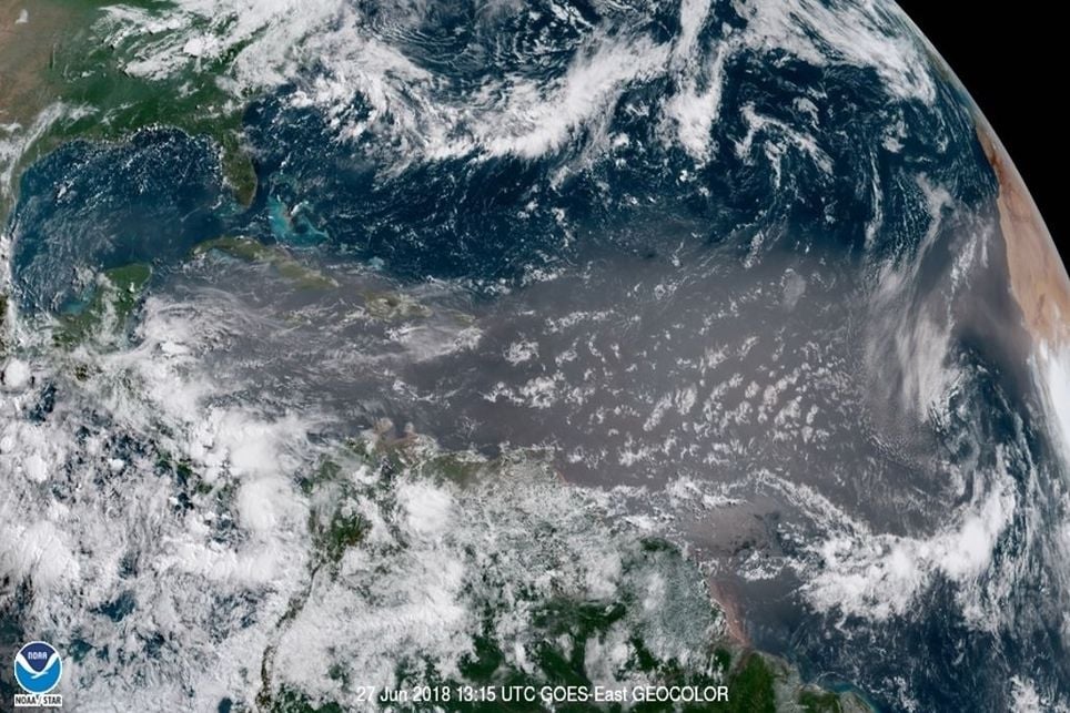 Imagen de satélite NASA-NOAA Imagen de satélite NASA-NOAA