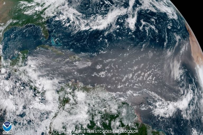 Imagen de satélite NASA-NOAA Imagen de satélite NASA-NOAA
