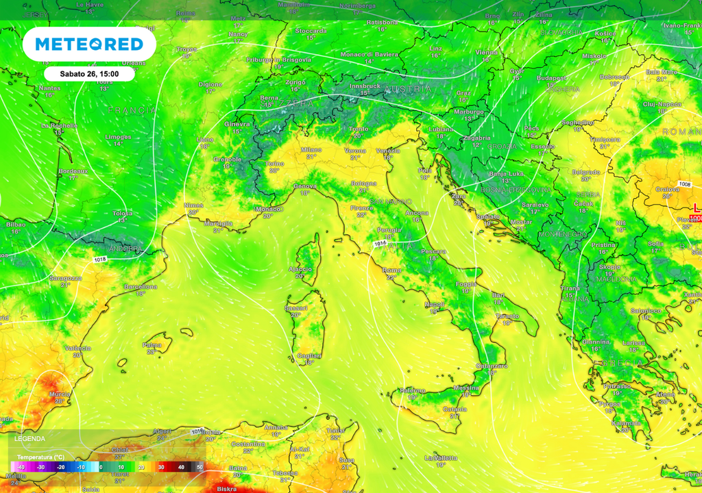 Temperature in aumento e brevi schiarite Temperature in aumento e brevi schiarite