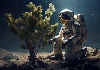Los científicos logran cultivar por primera vez semillas en suelo lunar 
