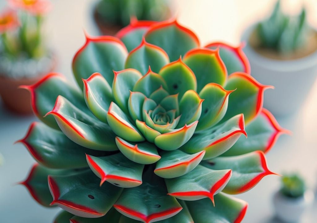 suculentas sol El color de las suculentas es una respuesta precisa al entorno: una muestra de cómo la luz y la biología pueden crear belleza sin intervención humana.