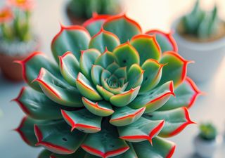 Por qué el estrés solar embellece a tus suculentas: así actúan las antocianinas bajo el Sol 