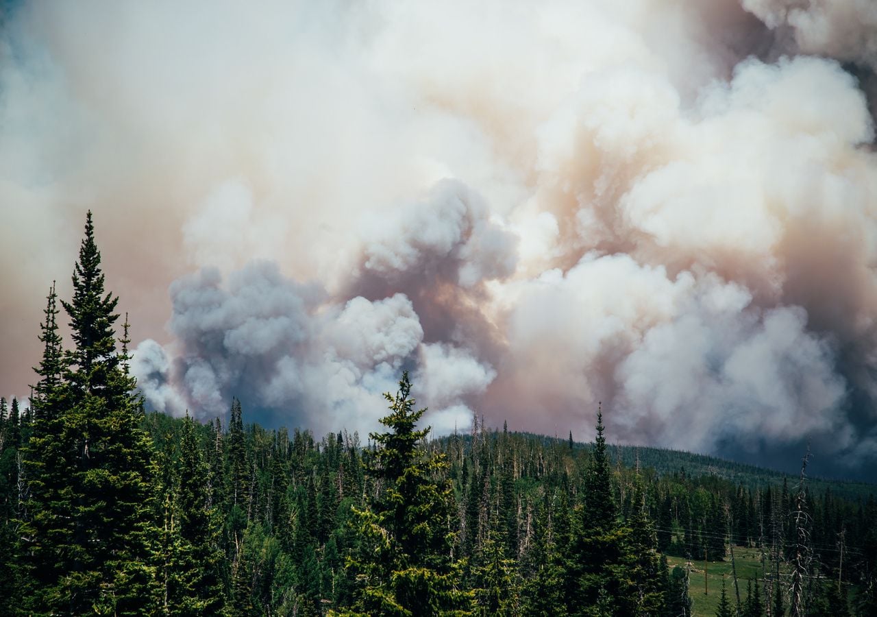 Il fumo dei grandi incendi che hanno colpito il Nord America ha raggiunto la Spagna negli ultimi giorni, lasciando cieli nuvolosi.