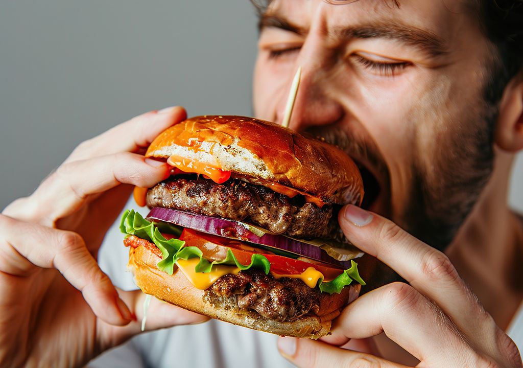 Rica hamburguesa Rica hamburguesa