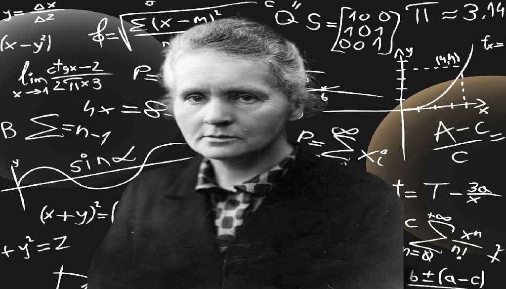 marie curie O corpo e os cadernos de Marie Curie deverão ser guardados em caixas de chumbo durante 1,5 mil anos, o tempo médio de desintegração dos átomos de rádio. Imagem: Canva/domínio público