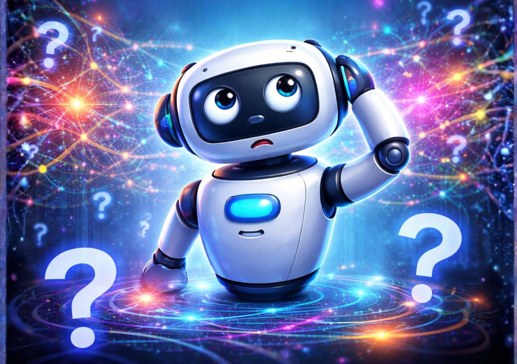 Aunque parece seguro, el chatbot “no sabe” realmente las respuestas: solo predice palabras a partir de datos, lo que a veces lo lleva a improvisar cuando no tiene información clara.