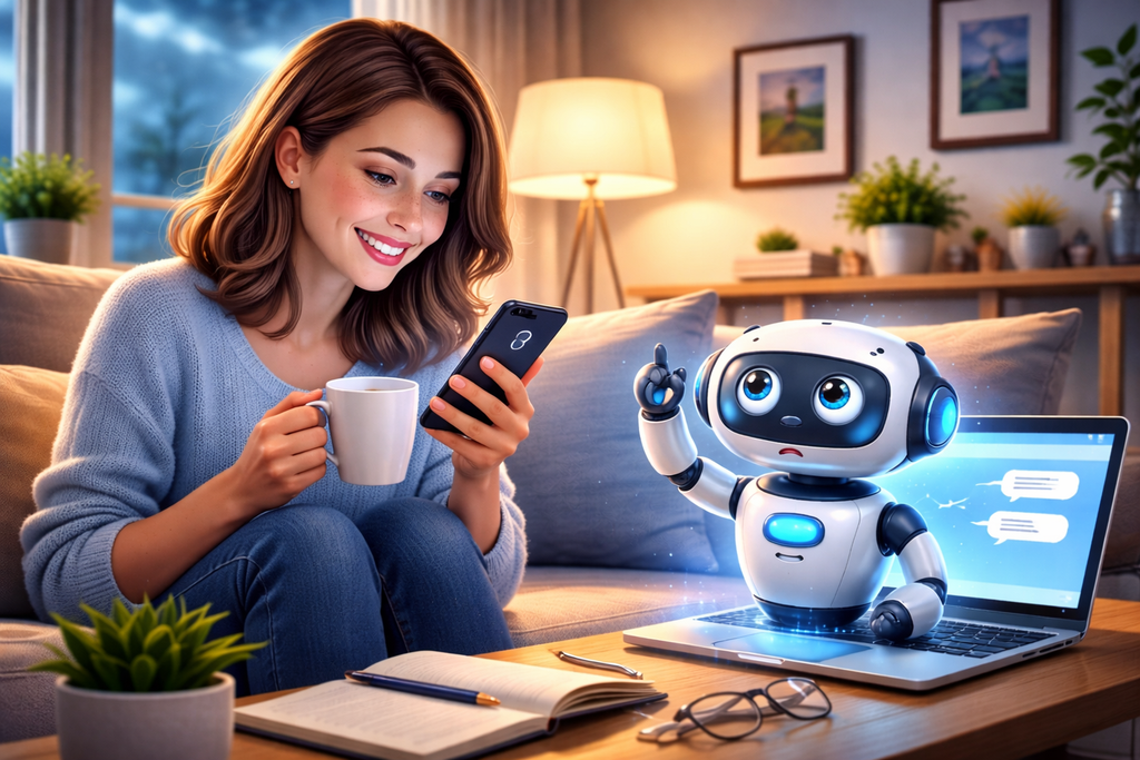 Los chatbots se han convertido en asistentes cotidianos: siempre disponibles para orientar, aconsejar o simplemente conversar, generando una sensación de compañía y apoyo similar a la de una interacción humana.