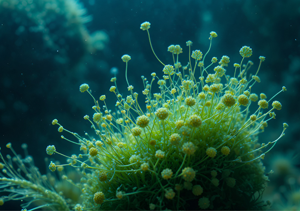 Fitoplancton El fitoplancton produce la mitad del oxígeno que respiramos y absorbe enormes cantidades de dióxido de carbono.