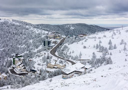 Por qué la sierra se está quedando la lluvia y la nieve de toda la Comunidad de Madrid: es un tema de 'gran envergadura'