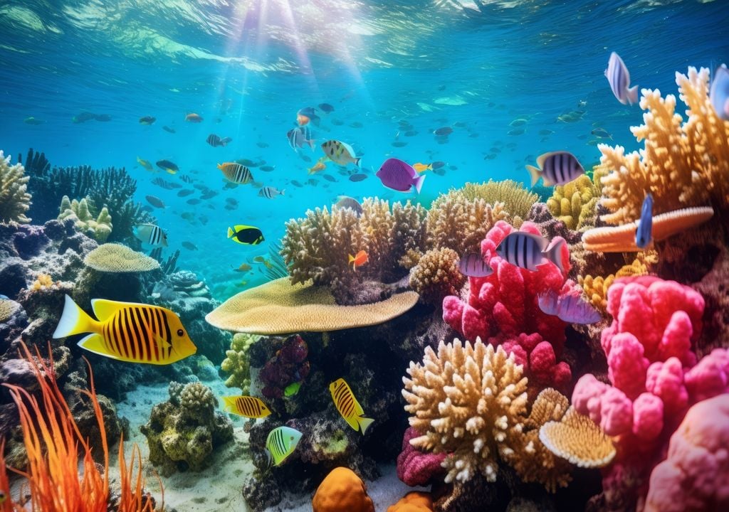 Vida marina Océanos oxigeno