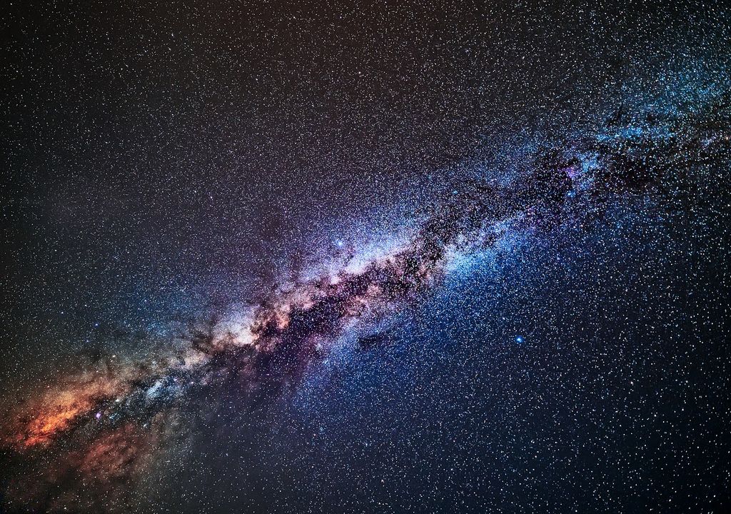 Via láctea; estrellas Via láctea; estrellas