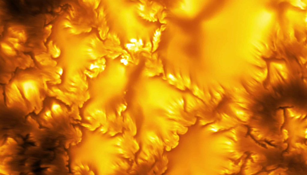Vórtices são estruturas fundamentais que surgem nos escoamentos e desempenham um papel importante na formação e evolução da turbulência. Crédito: NSF / NSO Vórtices são estruturas fundamentais que surgem nos escoamentos e desempenham um papel importante na formação e evolução da turbulência. Crédito: NSF / NSO