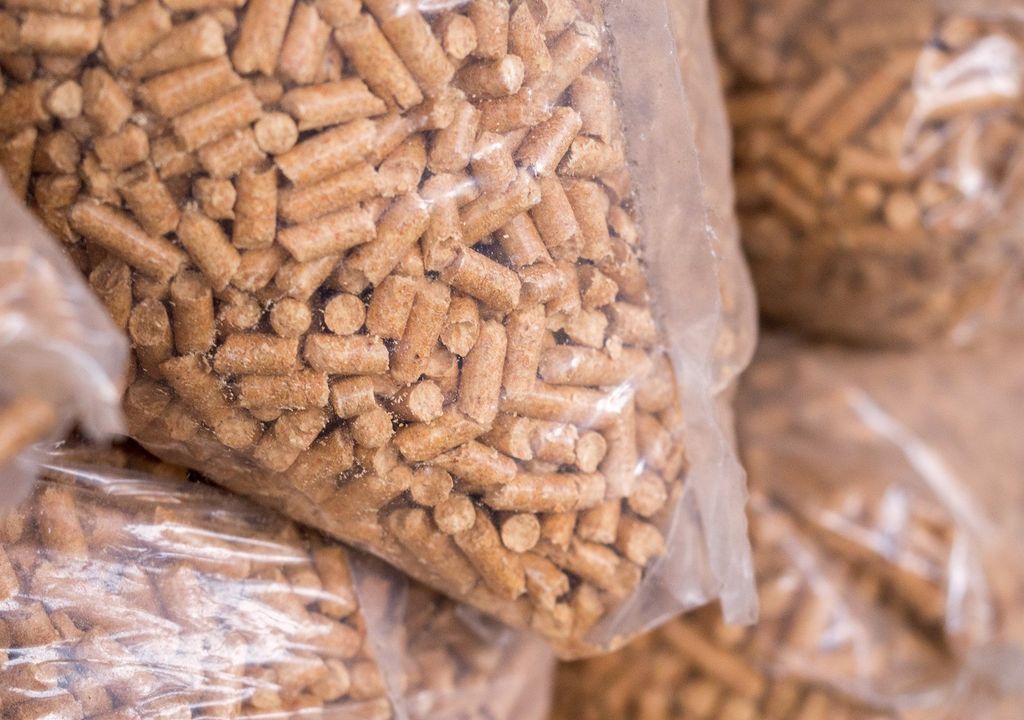 Saco de pellets de madera Saco de pellets de madera
