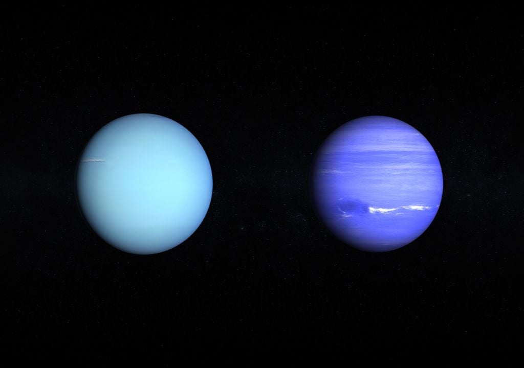 Uranus and Neptune
