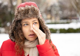 Porque os nossos olhos choram no inverno?