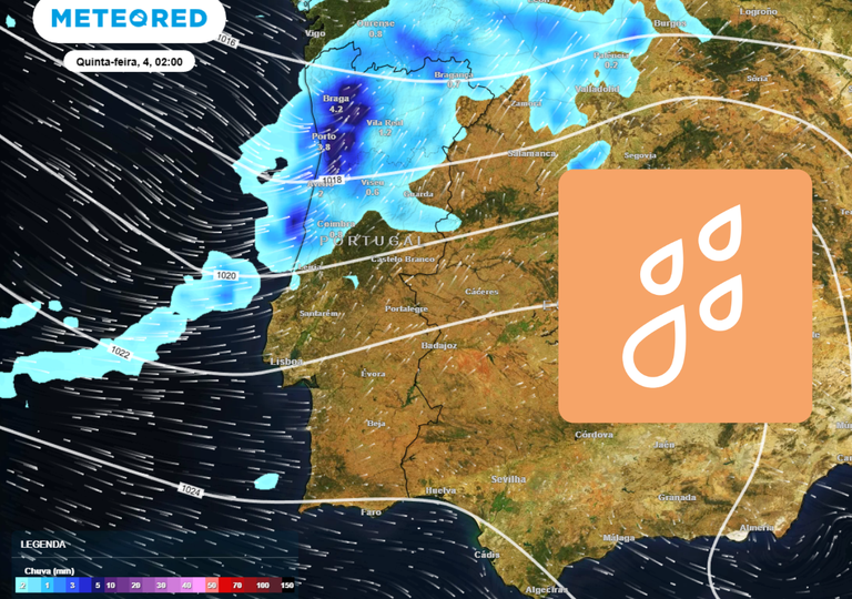 Porto e a sua área metropolitana devem preparar-se para dias de chuva: 100 mm previstos esta semana